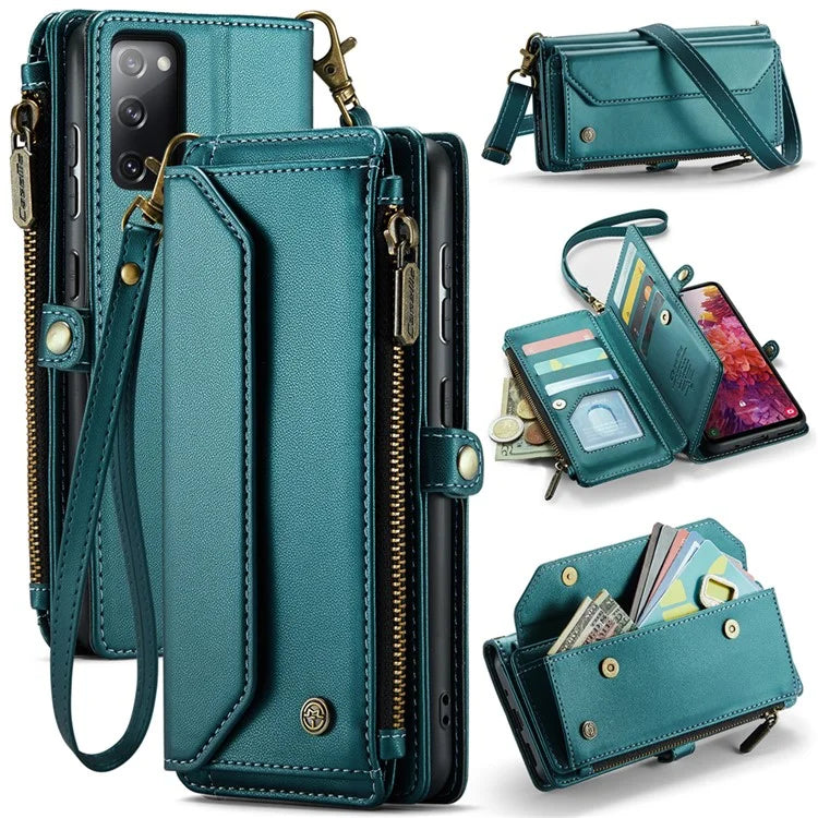 CASEME C36 Series For Samsung Galaxy S20 FE / S20 FE 5G / S20 FE 2022 / S20 Lite Leather Phone Case