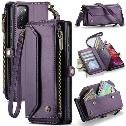 CASEME C36 Series For Samsung Galaxy S20 FE / S20 FE 5G / S20 FE 2022 / S20 Lite Leather Phone Case