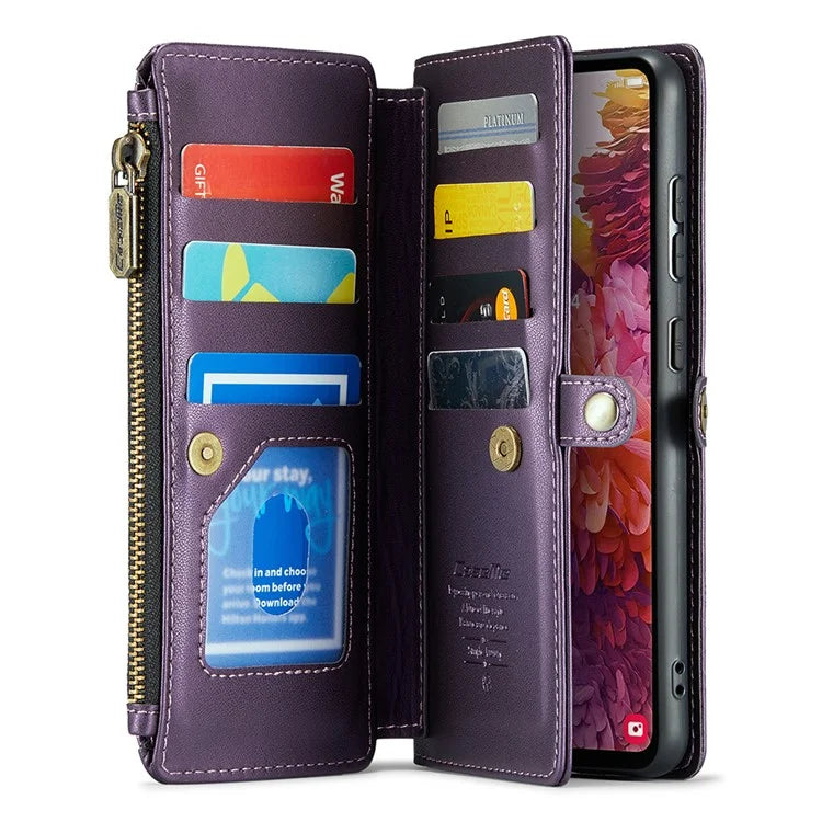 CASEME C36 Series For Samsung Galaxy S20 FE / S20 FE 5G / S20 FE 2022 / S20 Lite Leather Phone Case