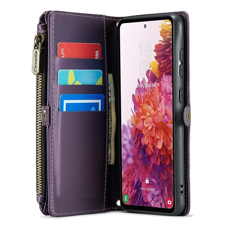 CASEME C36 Series For Samsung Galaxy S20 FE / S20 FE 5G / S20 FE 2022 / S20 Lite Leather Phone Case