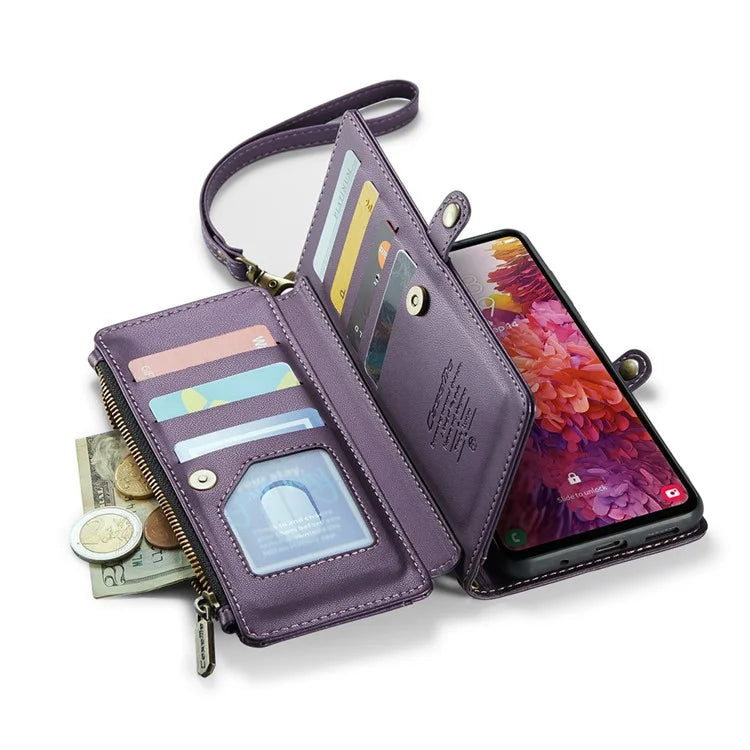 CASEME C36 Series For Samsung Galaxy S20 FE / S20 FE 5G / S20 FE 2022 / S20 Lite Leather Phone Case