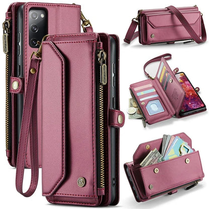 CASEME C36 Series For Samsung Galaxy S20 FE / S20 FE 5G / S20 FE 2022 / S20 Lite Leather Phone Case