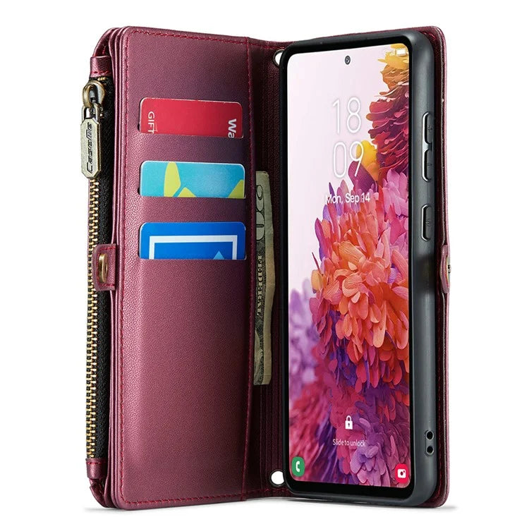 CASEME C36 Series For Samsung Galaxy S20 FE / S20 FE 5G / S20 FE 2022 / S20 Lite Leather Phone Case