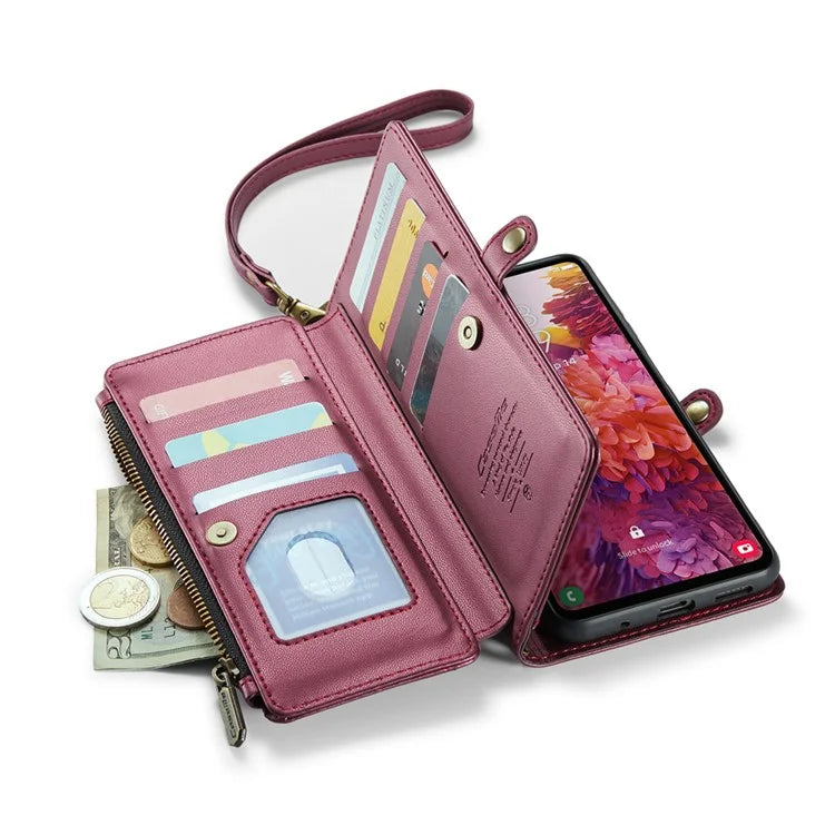 CASEME C36 Series For Samsung Galaxy S20 FE / S20 FE 5G / S20 FE 2022 / S20 Lite Leather Phone Case