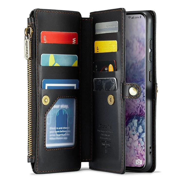 CASEME C36 Series For Samsung Galaxy S20 Plus 5G / 4G Case Crossbody Phone Bag Leather Cover