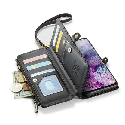 CASEME C36 Series For Samsung Galaxy S20 Plus 5G / 4G Case Crossbody Phone Bag Leather Cover