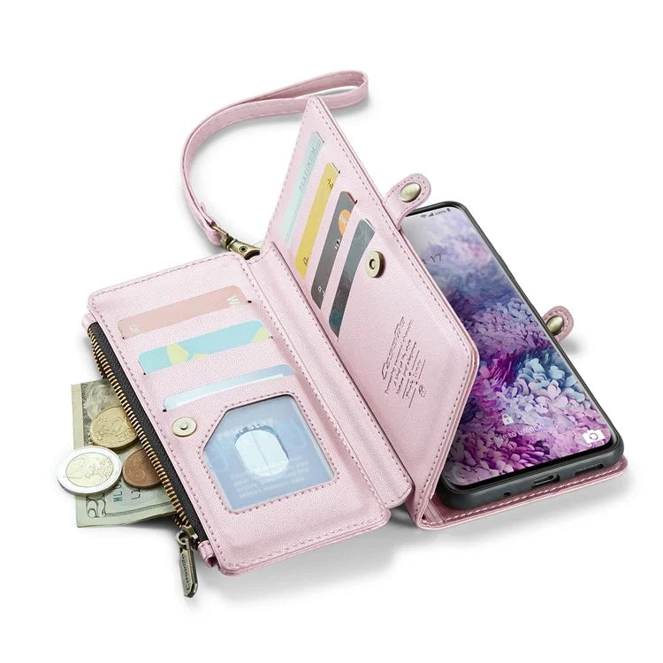 CASEME C36 Series For Samsung Galaxy S20 Plus 5G / 4G Case Crossbody Phone Bag Leather Cover