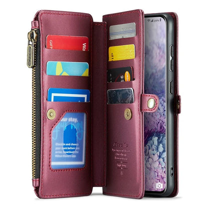CASEME C36 Series For Samsung Galaxy S20 Plus 5G / 4G Case Crossbody Phone Bag Leather Cover