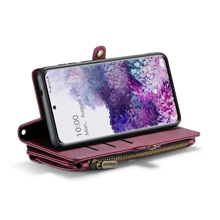 CASEME C36 Series For Samsung Galaxy S20 Plus 5G / 4G Case Crossbody Phone Bag Leather Cover