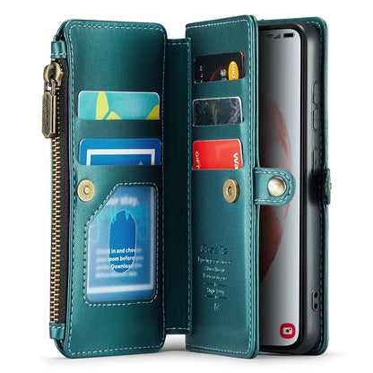 CASEME C36 Series For Samsung Galaxy S21 5G / 4G Case RFID Blocking Leather Phone Shoulder Bag