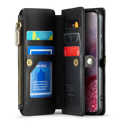 CASEME C36 Series For Samsung Galaxy S20 4G / S20 5G Wallet Case RFID Blocking PU Leather Phone Cover