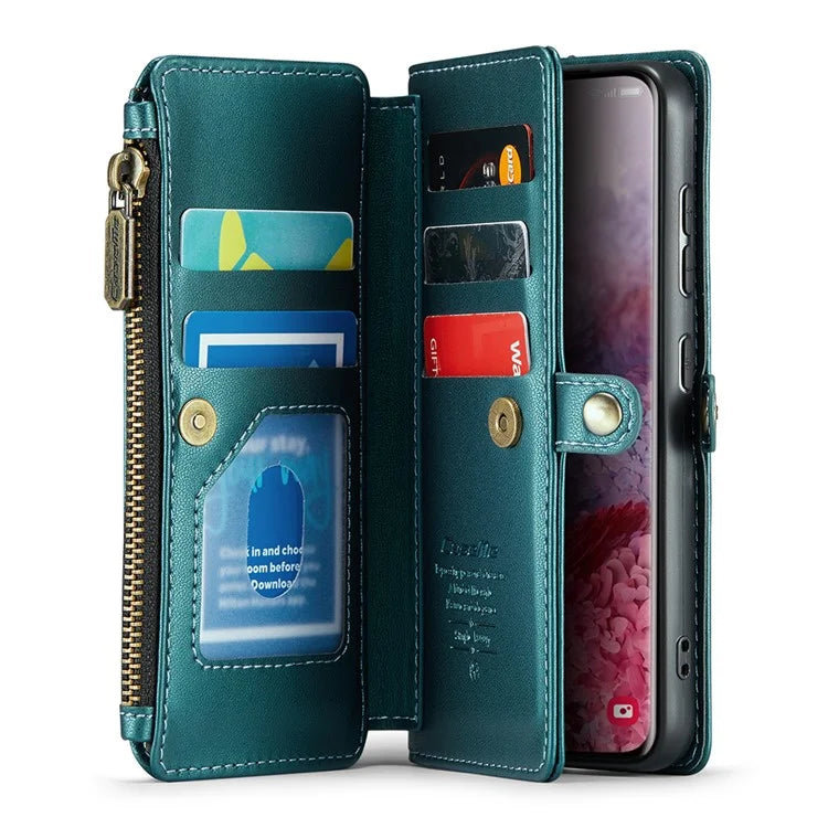 CASEME C36 Series For Samsung Galaxy S20 4G / S20 5G Wallet Case RFID Blocking PU Leather Phone Cover