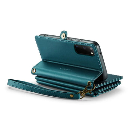 CASEME C36 Series For Samsung Galaxy S20 4G / S20 5G Wallet Case RFID Blocking PU Leather Phone Cover