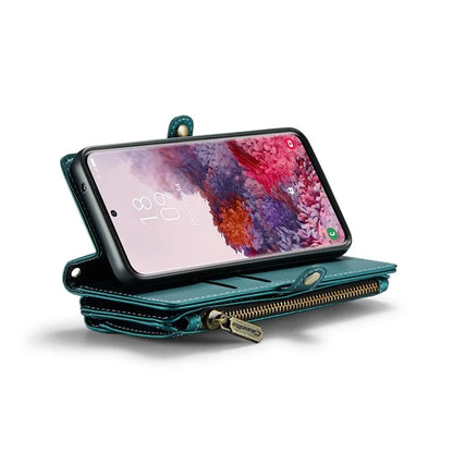 CASEME C36 Series For Samsung Galaxy S20 4G / S20 5G Wallet Case RFID Blocking PU Leather Phone Cover