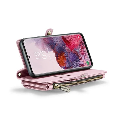 CASEME C36 Series For Samsung Galaxy S20 4G / S20 5G Wallet Case RFID Blocking PU Leather Phone Cover