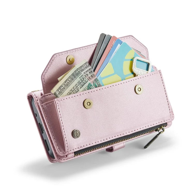 CASEME C36 Series For Samsung Galaxy S20 4G / S20 5G Wallet Case RFID Blocking PU Leather Phone Cover