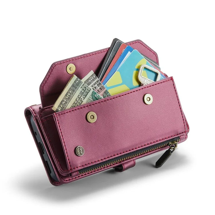 CASEME C36 Series For Samsung Galaxy S20 4G / S20 5G Wallet Case RFID Blocking PU Leather Phone Cover