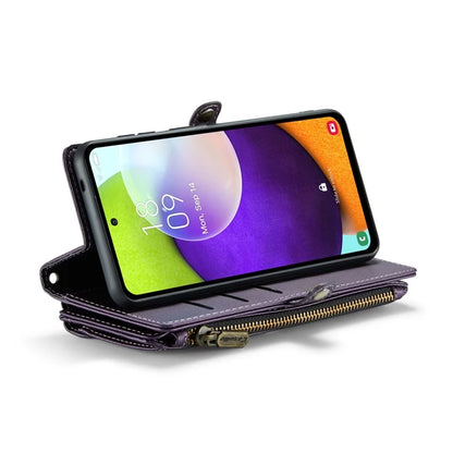 CASEME C36 Series For Samsung Galaxy A52 4G / A52 5G / A52s 5G Wallet Case Anti-Drop PU Leather Phone Cover