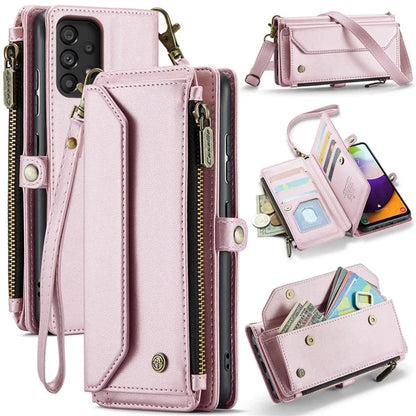 CASEME C36 Series For Samsung Galaxy A52 4G / A52 5G / A52s 5G Wallet Case Anti-Drop PU Leather Phone Cover
