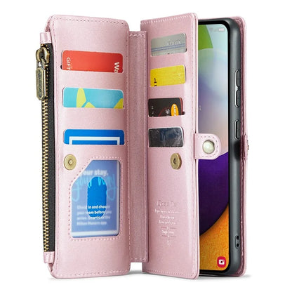 CASEME C36 Series For Samsung Galaxy A52 4G / A52 5G / A52s 5G Wallet Case Anti-Drop PU Leather Phone Cover