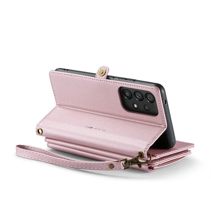 CASEME C36 Series For Samsung Galaxy A52 4G / A52 5G / A52s 5G Wallet Case Anti-Drop PU Leather Phone Cover