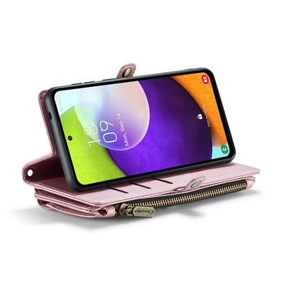 CASEME C36 Series For Samsung Galaxy A52 4G / A52 5G / A52s 5G Wallet Case Anti-Drop PU Leather Phone Cover