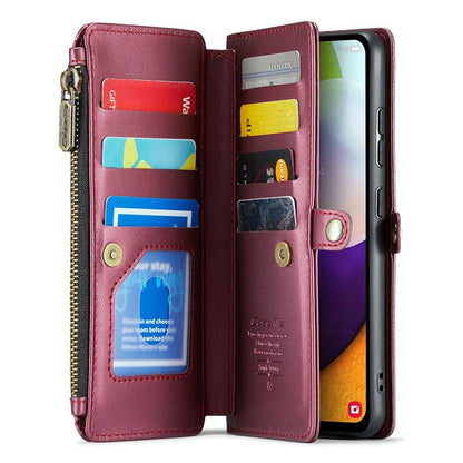 CASEME C36 Series For Samsung Galaxy A52 4G / A52 5G / A52s 5G Wallet Case Anti-Drop PU Leather Phone Cover
