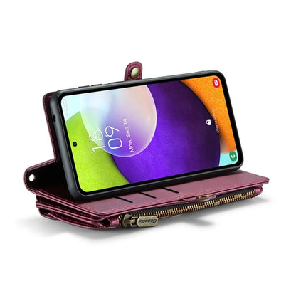 CASEME C36 Series For Samsung Galaxy A52 4G / A52 5G / A52s 5G Wallet Case Anti-Drop PU Leather Phone Cover