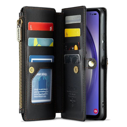 CASEME C36 Series For Samsung Galaxy A54 5G RFID Blocking Case PU Leather Wallet Phone Cover