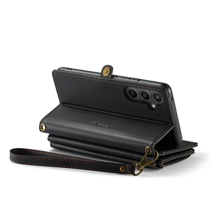 CASEME C36 Series For Samsung Galaxy A54 5G RFID Blocking Case PU Leather Wallet Phone Cover