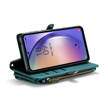 CASEME C36 Series For Samsung Galaxy A54 5G RFID Blocking Case PU Leather Wallet Phone Cover