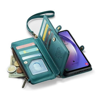 CASEME C36 Series For Samsung Galaxy A54 5G RFID Blocking Case PU Leather Wallet Phone Cover