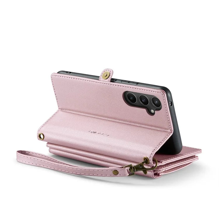 CASEME C36 Series For Samsung Galaxy A54 5G RFID Blocking Case PU Leather Wallet Phone Cover