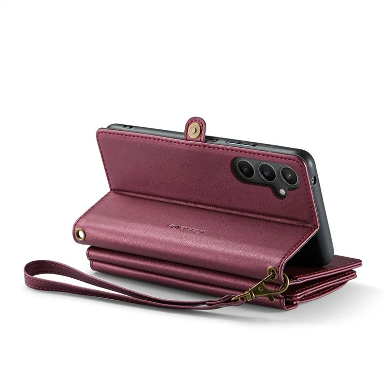 CASEME C36 Series For Samsung Galaxy A54 5G RFID Blocking Case PU Leather Wallet Phone Cover
