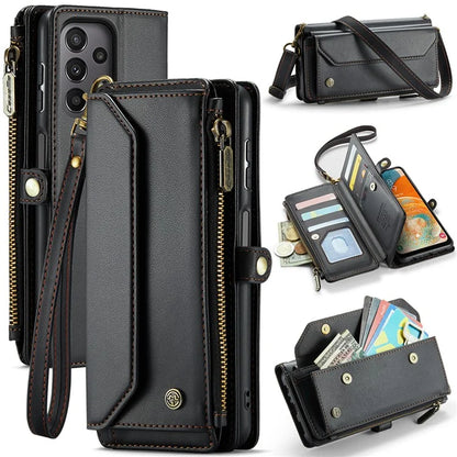 CASEME C36 Series For Samsung Galaxy A23 4G / A23 5G (Global Version) Wallet Phone Case PU Leather Flip Cover
