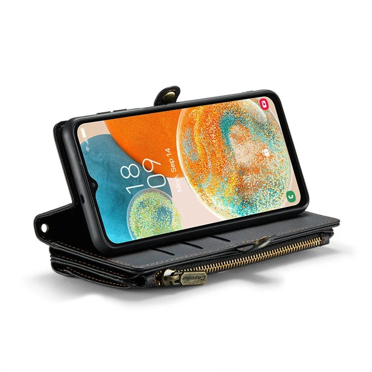 CASEME C36 Series For Samsung Galaxy A23 4G / A23 5G (Global Version) Wallet Phone Case PU Leather Flip Cover