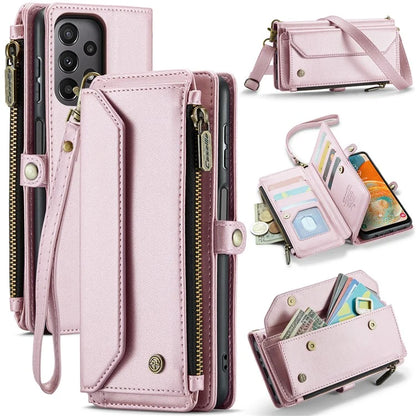 CASEME C36 Series For Samsung Galaxy A23 4G / A23 5G (Global Version) Wallet Phone Case PU Leather Flip Cover
