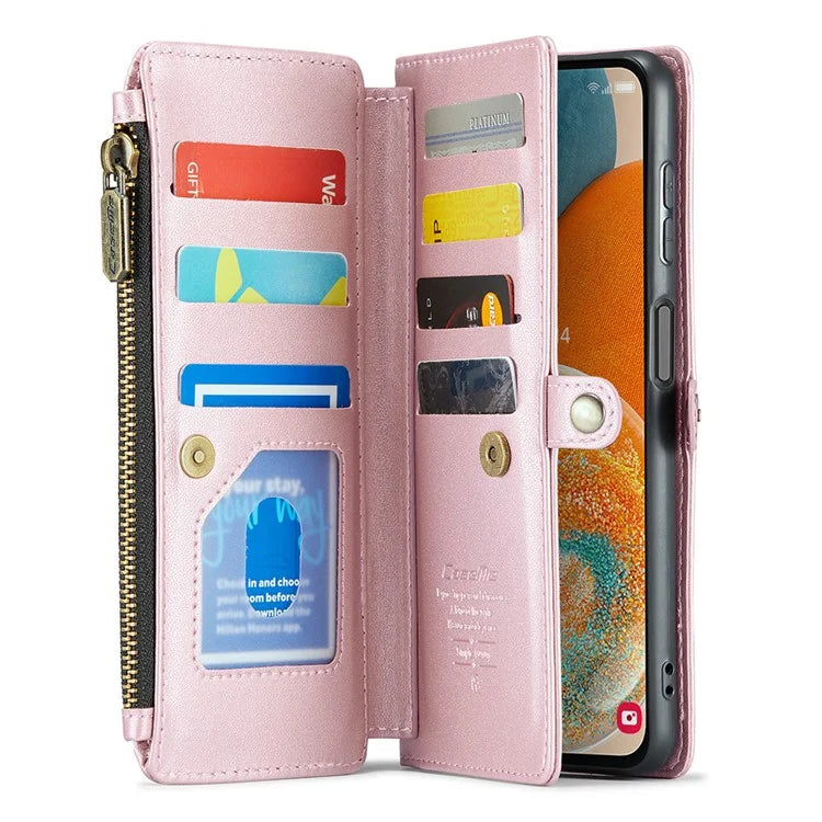 CASEME C36 Series For Samsung Galaxy A23 4G / A23 5G (Global Version) Wallet Phone Case PU Leather Flip Cover