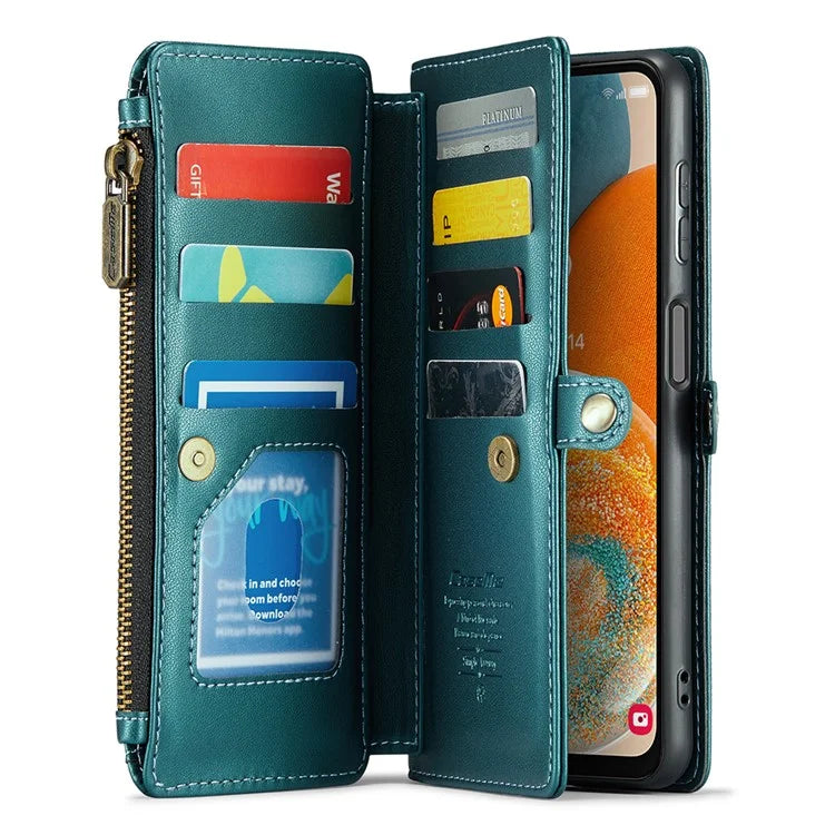 CASEME C36 Series For Samsung Galaxy A23 4G / A23 5G (Global Version) Wallet Phone Case PU Leather Flip Cover