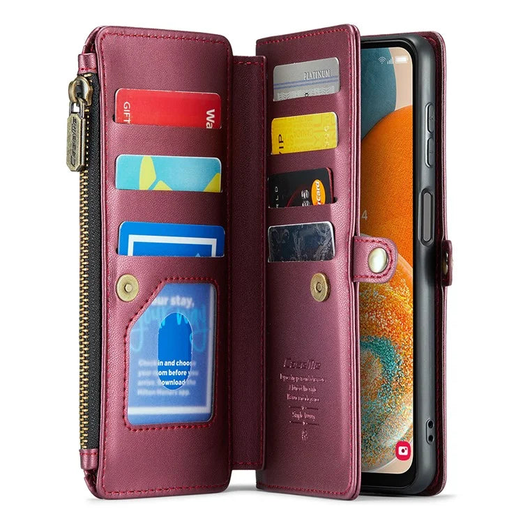 CASEME C36 Series For Samsung Galaxy A23 4G / A23 5G (Global Version) Wallet Phone Case PU Leather Flip Cover