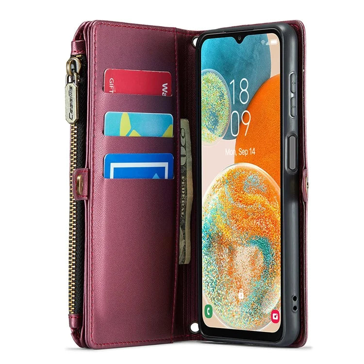 CASEME C36 Series For Samsung Galaxy A23 4G / A23 5G (Global Version) Wallet Phone Case PU Leather Flip Cover