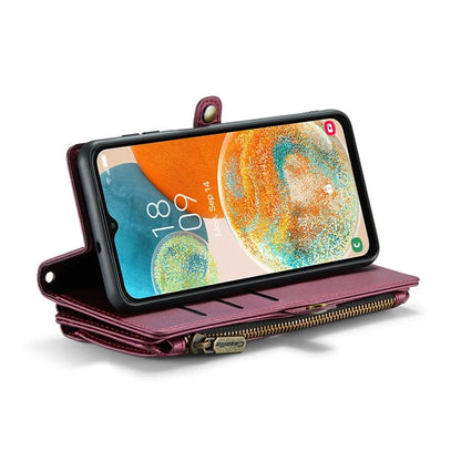 CASEME C36 Series For Samsung Galaxy A23 4G / A23 5G (Global Version) Wallet Phone Case PU Leather Flip Cover