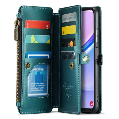 CASEME C36 Series For Samsung Galaxy A15 4G / 5G Case Leather Phone Cover with Shoulder Strap Coin Pocket