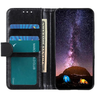 For Xiaomi Poco F6 5G / Turbo 3 5G Case Crazy Horse Texture PU Leather Stand Phone Cover