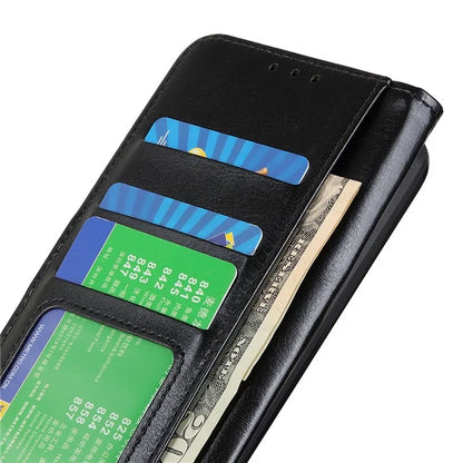 For Xiaomi Poco F6 5G / Turbo 3 5G Case Crazy Horse Texture PU Leather Stand Phone Cover