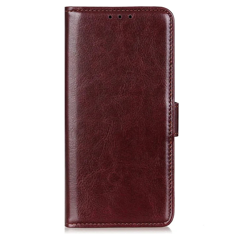 For Xiaomi Poco F6 Pro 5G / Redmi K70 5G / K70 Pro 5G Case Crazy Horse Texture PU Leather Phone Cover