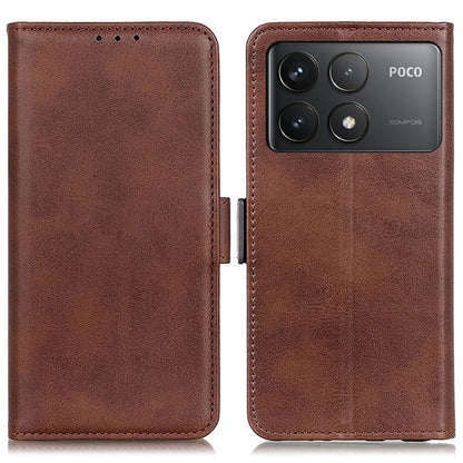 For Xiaomi Poco F6 Pro 5G / Redmi K70 5G / K70 Pro 5G Case Shockproof Leather Wallet Phone Cover