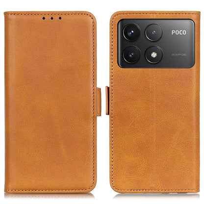 For Xiaomi Poco F6 Pro 5G / Redmi K70 5G / K70 Pro 5G Case Shockproof Leather Wallet Phone Cover