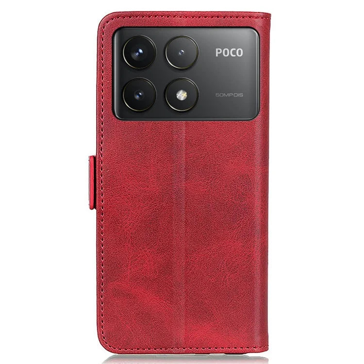 For Xiaomi Poco F6 Pro 5G / Redmi K70 5G / K70 Pro 5G Case Shockproof Leather Wallet Phone Cover