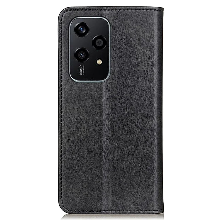 For Honor 200 Lite Protective Case Magnetic Closing Split Leather Wallet Phone Shell